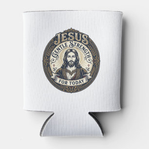 Porta-lata Camiseta Cuidador de Alzheimer Memória de Jesus Cr