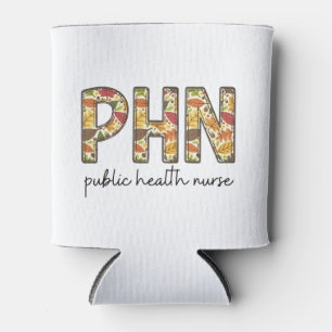 Porta-lata Camiseta de Enfermeira de Saúde Pública PHN RN Cut