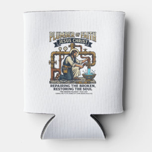 Porta-lata Camiseta Gráfica Jesus Encanador Arte Cristã_1