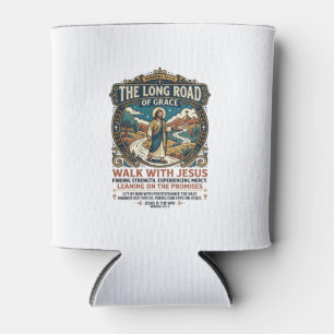 Porta-lata Camiseta Jesus Trucker Long Haul Inspirador Feito