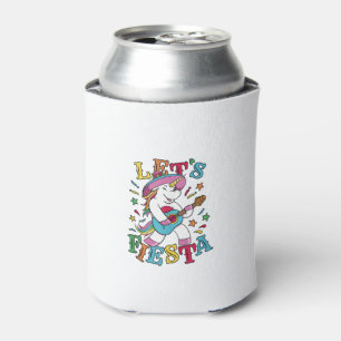 Porta-lata Camiseta sem Mangas Unicórnio Festa Mexicana Guita