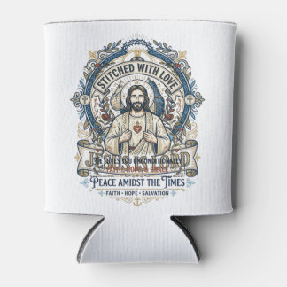 Porta-lata Camiseta Vintage Escatologia Profecia Jesus Cristã