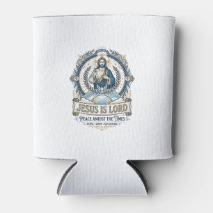 Porta-lata Camiseta Vintage Escatologia Profecia Jesus Cristã
