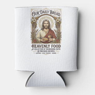 Porta-lata Camiseta Vintage Estética de Receita do Jesus Cook