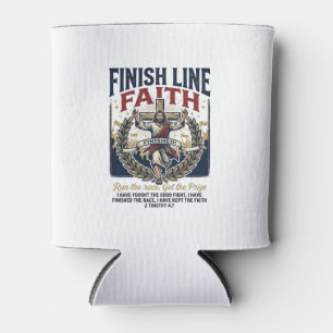 Porta-lata Camiseta Vintage Jesus Correndo Maratona Gráfica C