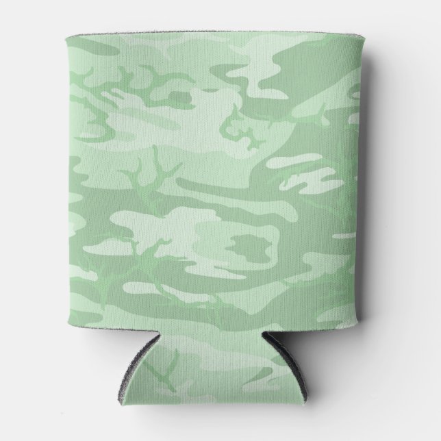 Porta-lata Camo Verde Desvanecido (Frente)