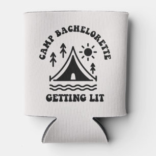 Porta-lata Camp Bachelorette Bridesmaid pode resfriar