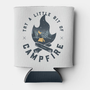 Porta-lata Campanha legal de campismo sob montanhas Stars