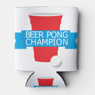 Porta-lata campeão de cerveja pong