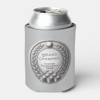 Porta-lata Campeonato de Beer Pong Medalha de Prata