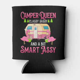 Porta-lata Camper Queen Classy Sassy Smart Engraçadas Meninas