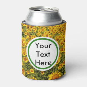 Porta-lata Campo de Sunflower