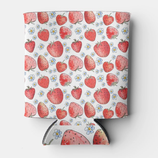 Porta-lata Campos de Morango: Febre de Verão (Frente)