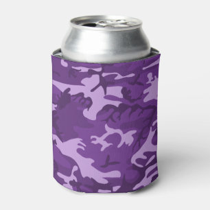 Porta-lata Camuflagem Roxa