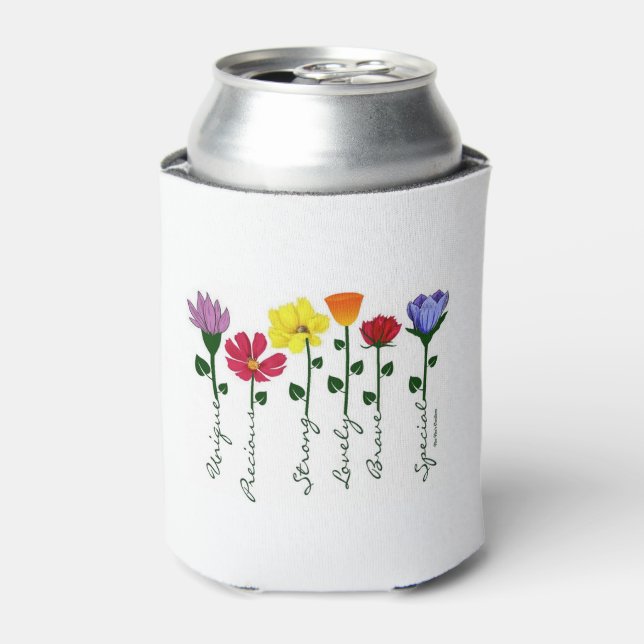 Porta-lata Can Cooler - Flores Selvagens n' Palavras (Can Front)