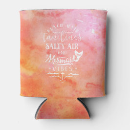 Porta-lata Can Cooler - Summer Vibes Tangerine