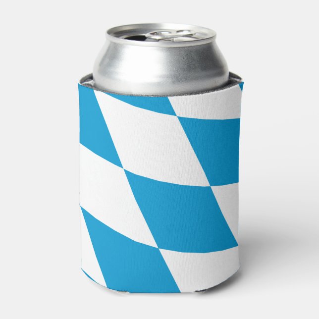Porta-lata Can Cooler with flag of Bavaria, Alemanha (Can Front)