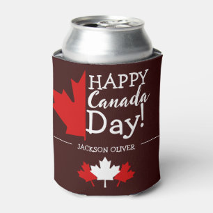 Porta-lata Canada Maple Leaf, Happy canada day, 1rua de julho