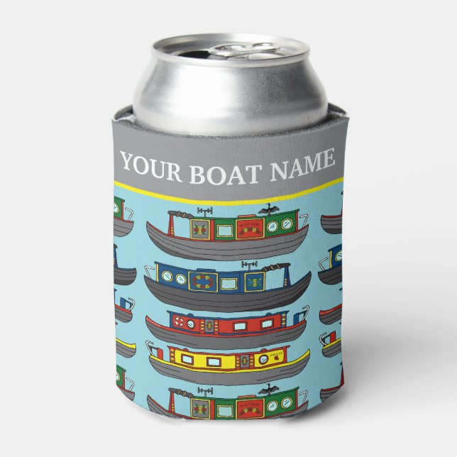 Porta-lata Canal Boats and Narrowboats Boat Name (Can Front)