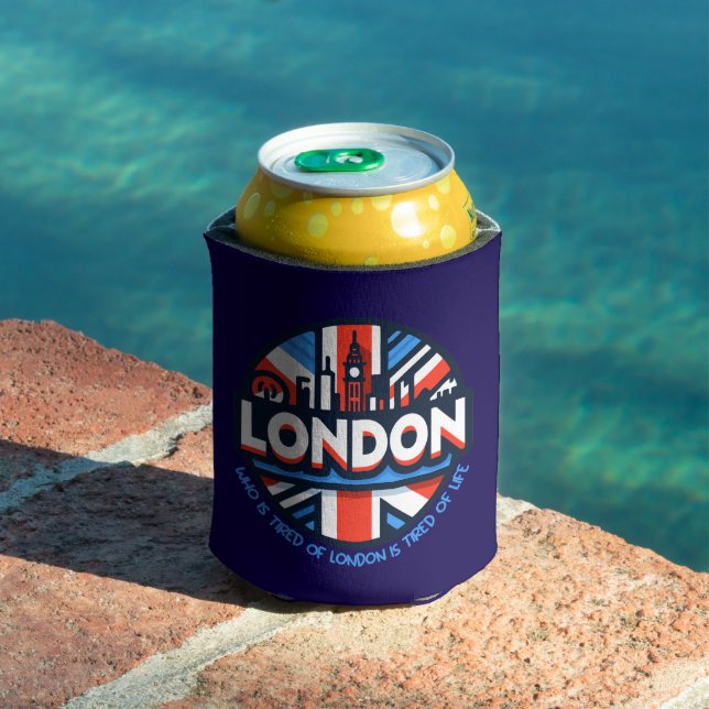 Porta-lata Cansado de Londres (Piscina in situ)