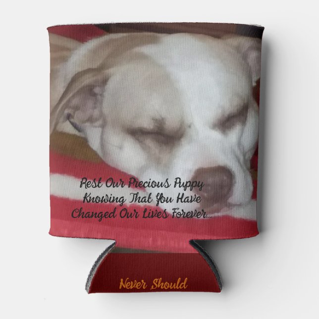 Porta-lata Canvas de Impressão (Frente)