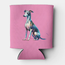 Porta-lata Cão de Greyhound Italiano
