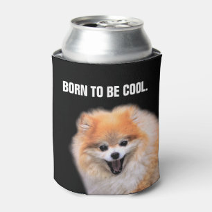 Porta-lata Cão de riso bonito de Pomeranian