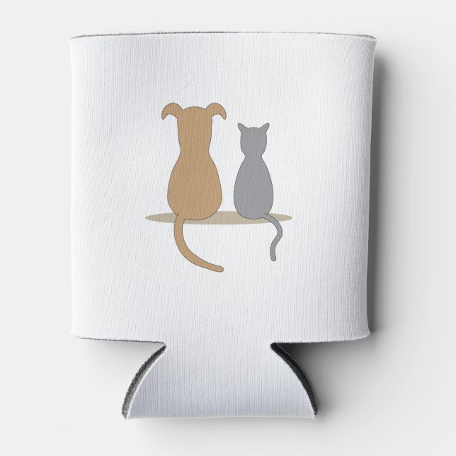 Porta-lata Cão e Gato (Frente)