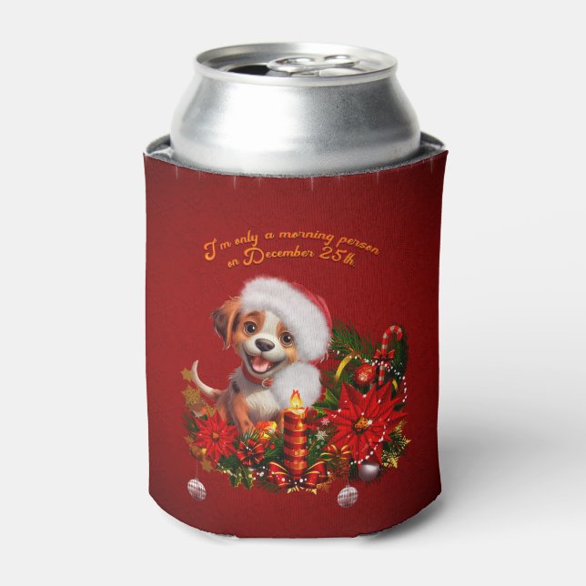 Porta-lata Cãozinho engraçado (Can Front)