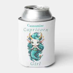 Porta-lata Capricórnio Rapariga Sereia Thunder_Cove