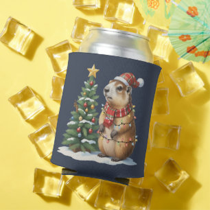 Porta-lata Capybara Natal Cappy Amante de Animais Natal