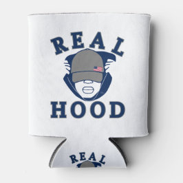 Porta-lata cara DE SANGUE DA cinza azul EM HOODIE