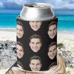 Porta-lata Cara Personalizada Aniversário Favorece Despedida<br><div class="desc">Se Precisar De Ajuda,  Entre Em Contato Comigo.</div>