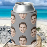 Porta-lata Cara Personalizada Aniversário Favorece Despedida<br><div class="desc">Se Precisar De Ajuda,  Entre Em Contato Comigo.</div>