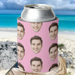 Porta-lata Cara Personalizada Aniversário Favorece Despedida<br><div class="desc">Se Precisar De Ajuda,  Entre Em Contato Comigo.</div>