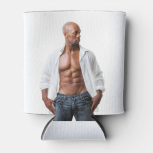 Porta-lata Cara Quente Lindos Peitorais Abdômen Musculoso Cam