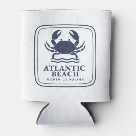 Porta-lata Caranguejo Azul da Praia Atlântica Carolina do Nor