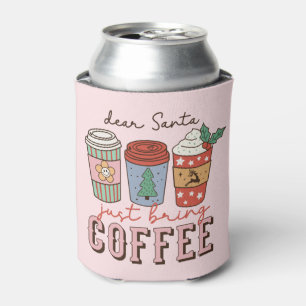Porta-lata Caros Papais noeis Café Natal Latte