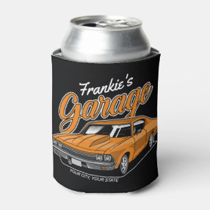 Porta-lata Carro Clássico Personalizado de 1968 396 Garage de