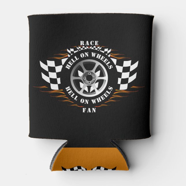 Porta-lata Carro De Carro Esportivo Em Rodas Verificadas Pro (Frente)