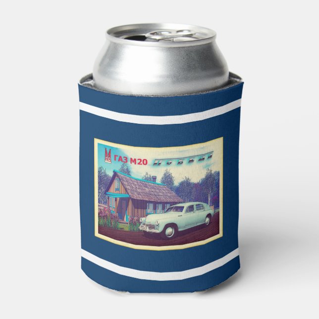 Porta-lata Carro E Dacha Russos GAZ M-20 (Can Front)
