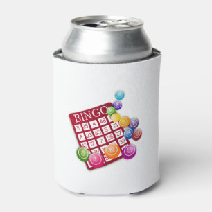 Porta-lata Cartão BINGO com BINGO Balls