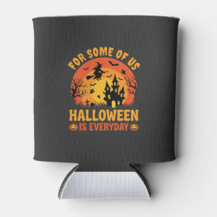 Porta-lata Casa Assombrada da Bruxa do Halloween Diário