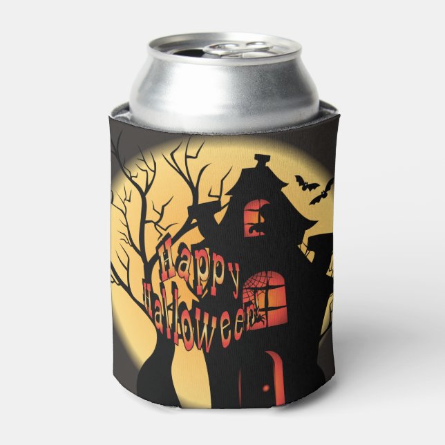 Porta-lata Casa Assombrada - Halloween (Can Front)