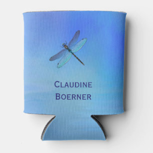 Porta-lata Casa do bonito Blue Dragonfly