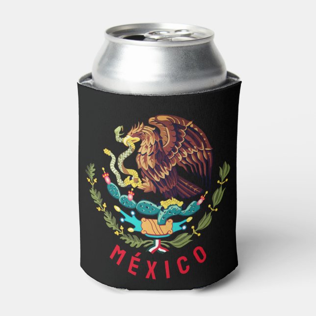 Porta-lata Casaco de armas do México (Can Front)