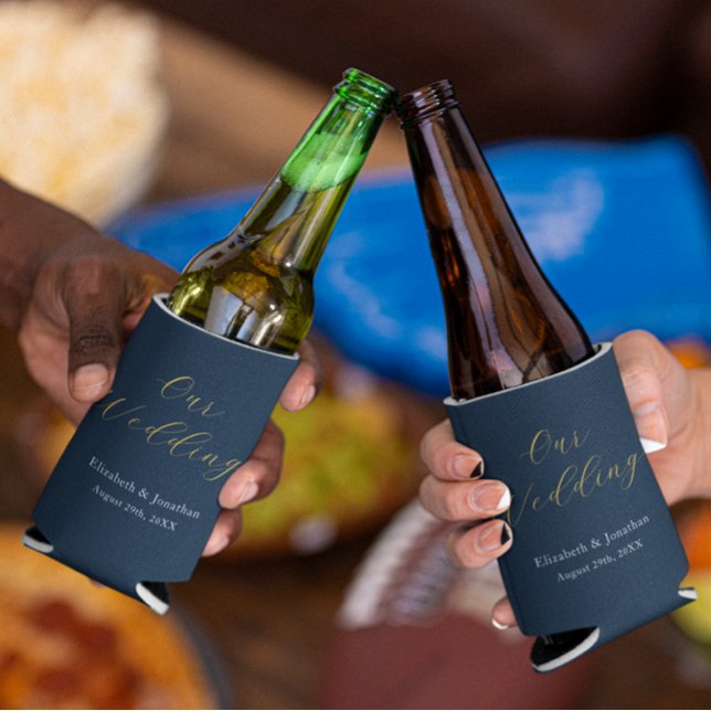 Porta-lata Casamento Azul Opulente (Criador carregado)