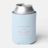 Casamento Caligrafia Laranja Azul Minimalista Eleg