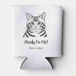 Porta-lata Casamento de Animal de Estimação Personalizado