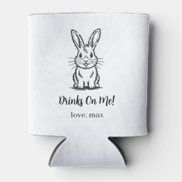Porta-lata Casamento de Animal de Estimação Personalizado